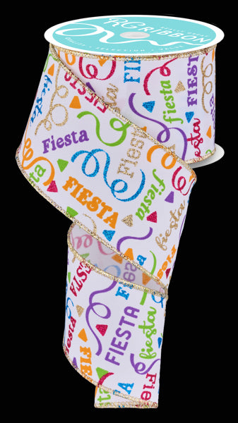 2.5 Inch By 10 Yard Fiesta Ribbon