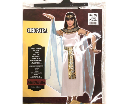 Cleopatra Costume Adult Egyptian Halloween Fancy Dress