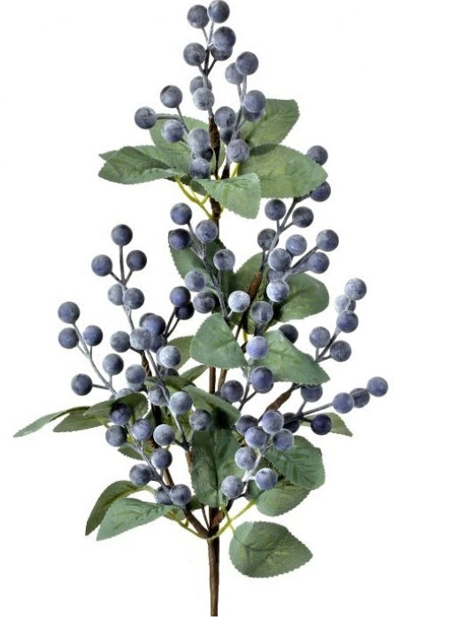 25 Inch Blueberry Spray