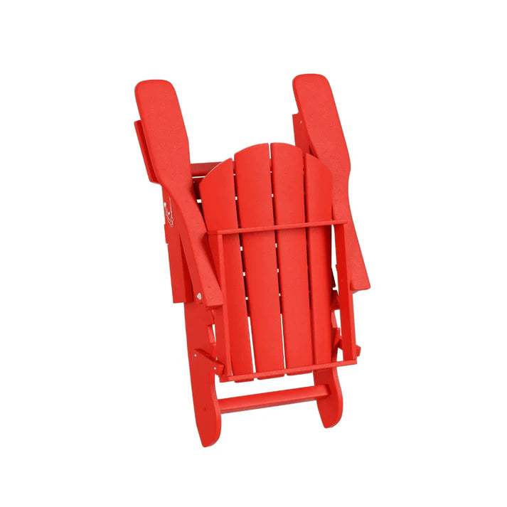 Red Folding Adirondack Chair