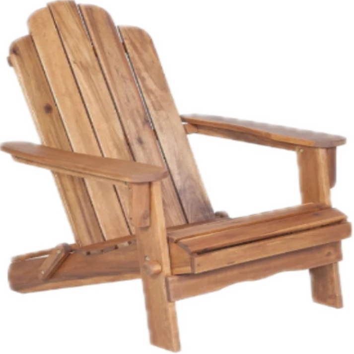Teak Adirondack Folding Chair