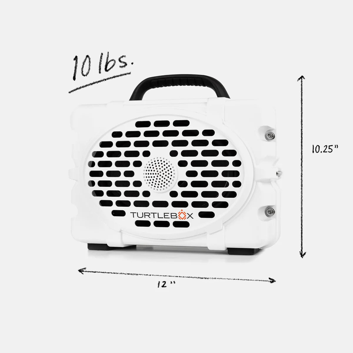 White Turtlebox Generation 3 Speaker