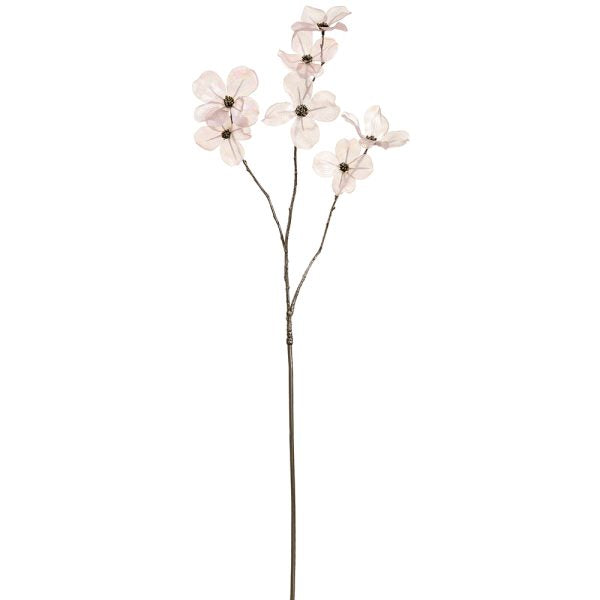 33.5 Inch Pink Shimmer Dogwood Spray