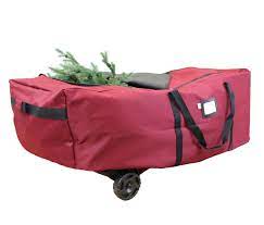 Santa's Bags EZ Roller Christmas Tree Storage Bag with Wheels for Trees Up to 9 ft. Tall