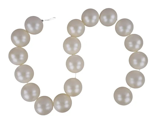 6 Foot Large Ivory Pearl Garland