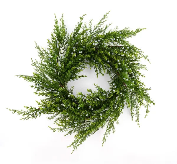 24 Inch Creeping Juniper Wreath