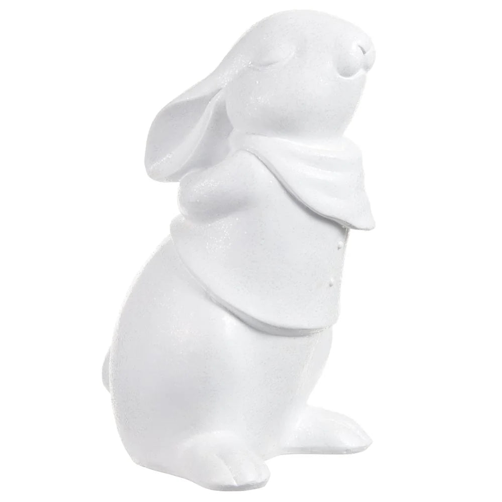 Glitter Bunny Statue