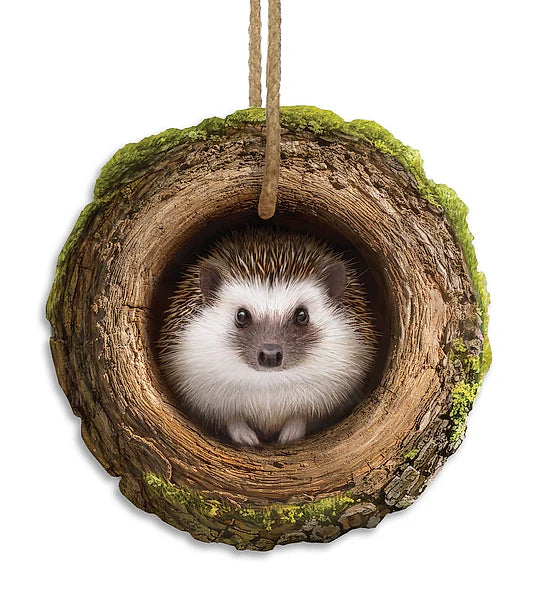 5.25 Inch Hedgehog In A Tree Sign