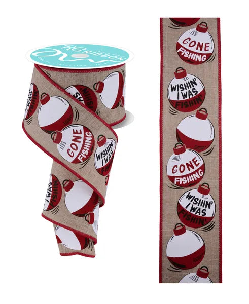 2.5 Inch By 10 Yard Fishing Bobbers Ribbon