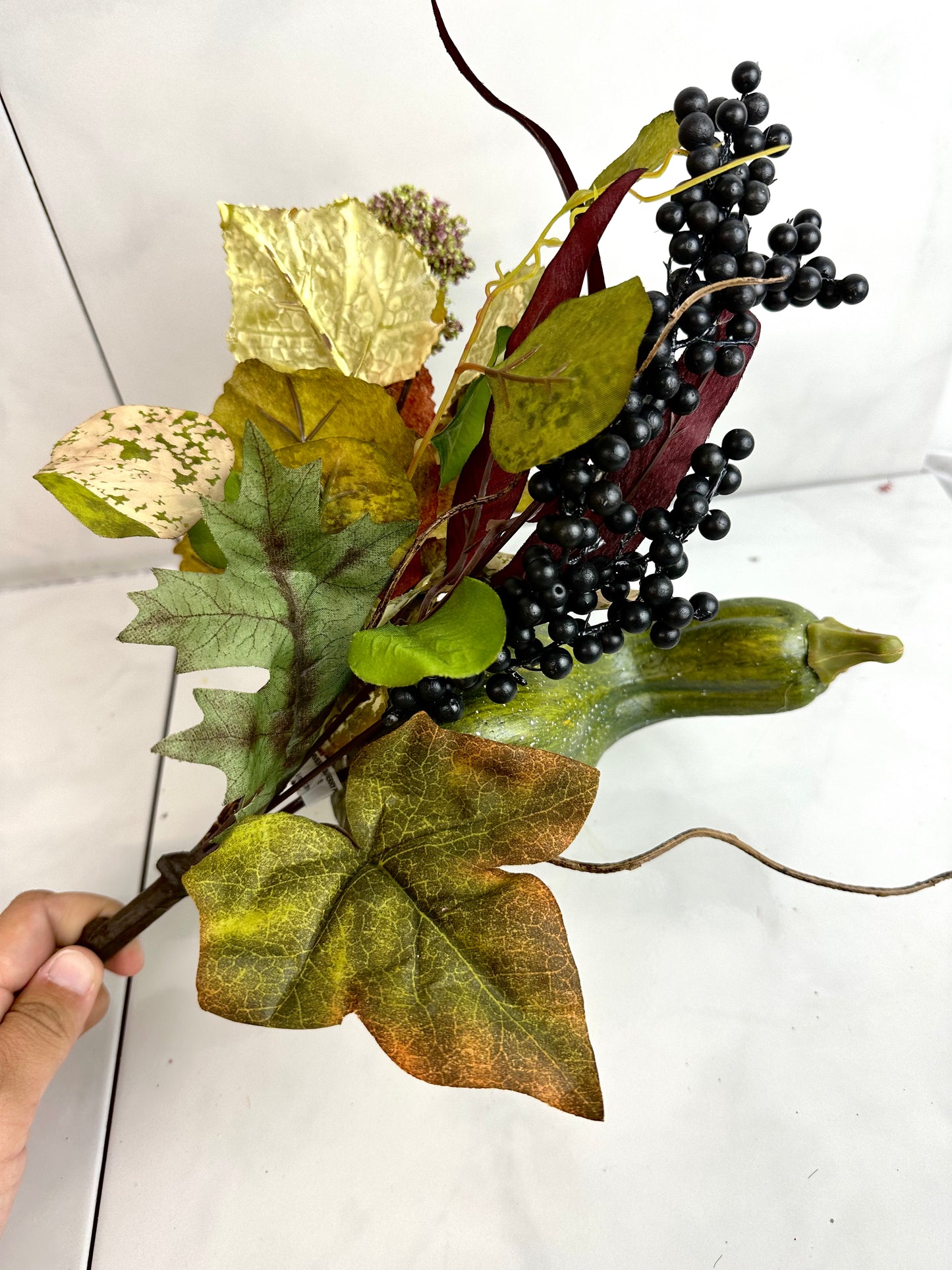 Harvest Gourd And Berry Pick