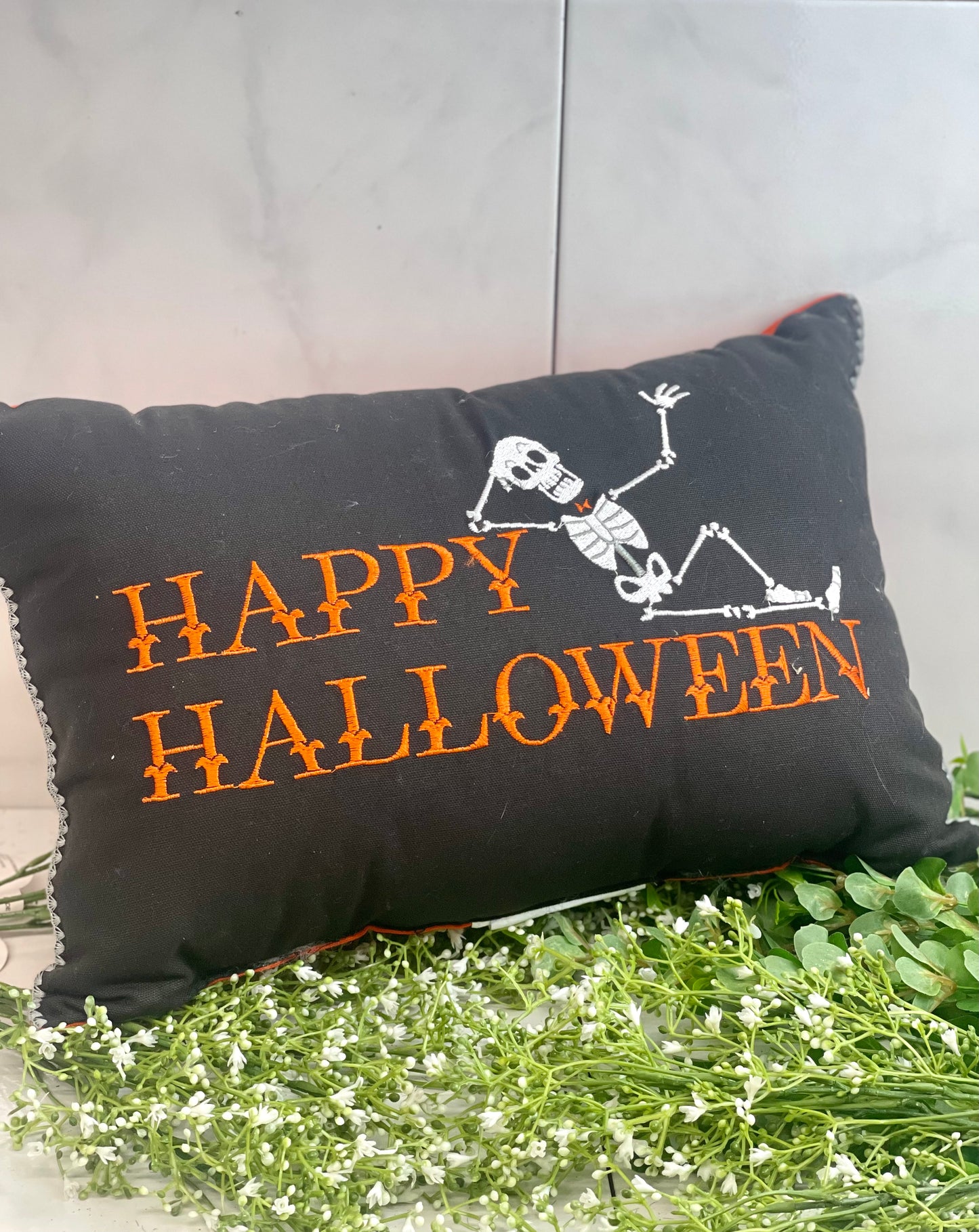 Hyde And Eek Happy Halloween Decorative Pillow