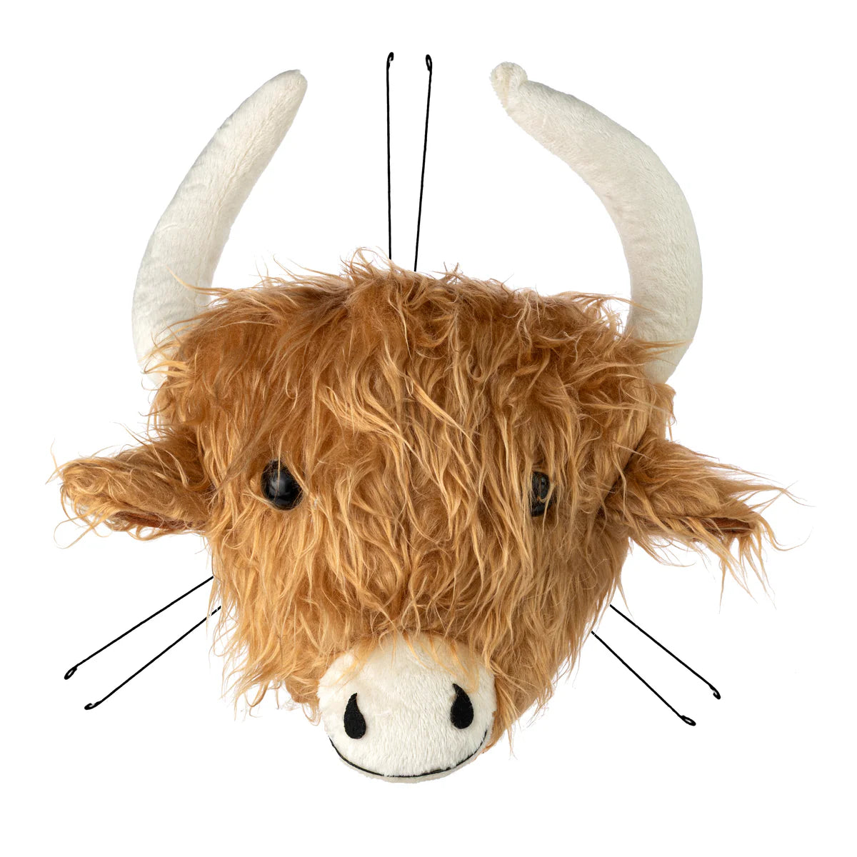 18 Inch Highland Cow Head Decor