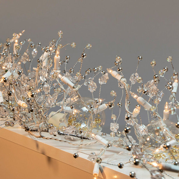 Costco 9 Foot Glitter Gem Garland