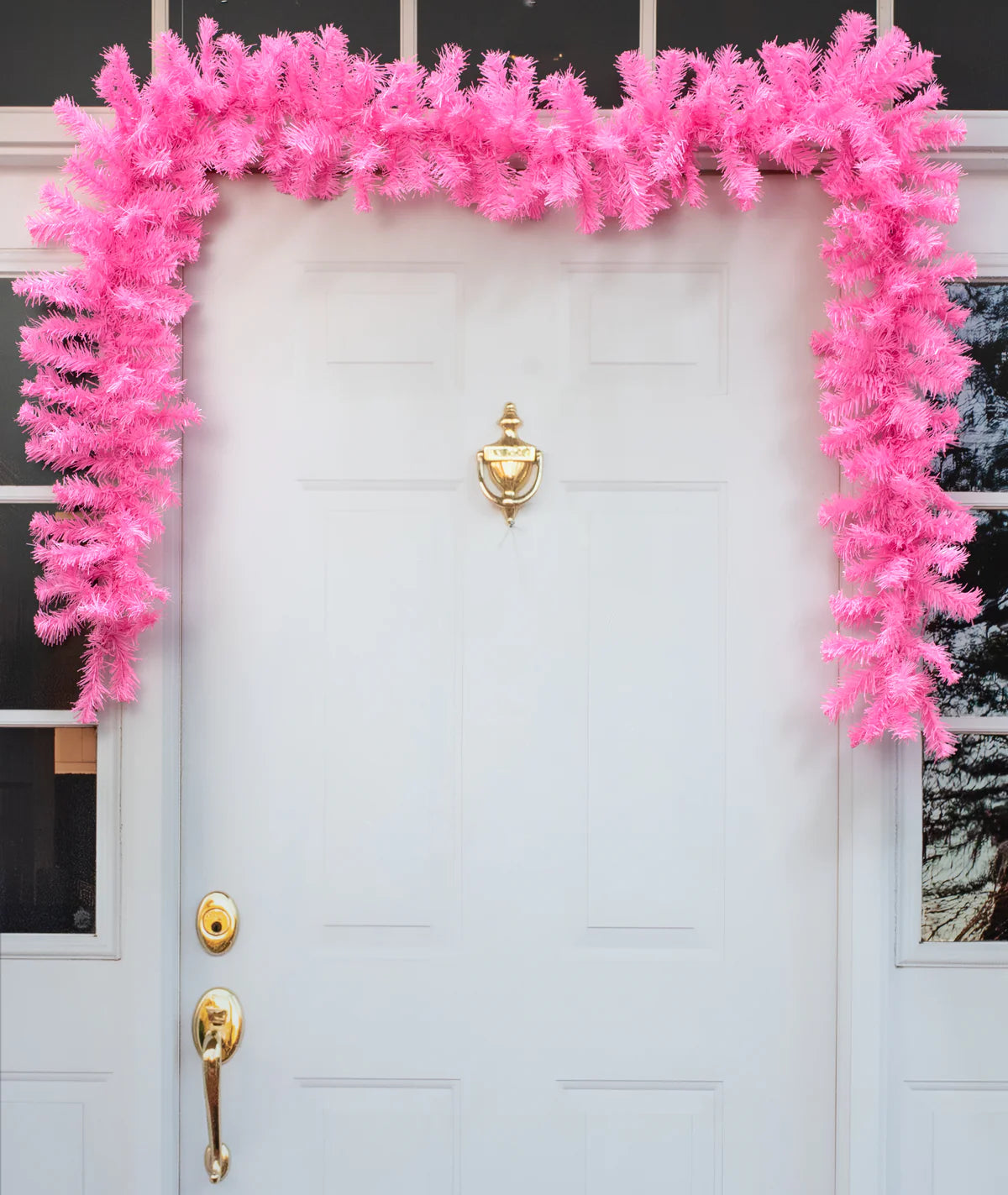 9 Foot Pink Pine Garland