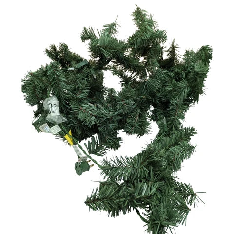 Home Accents Holiday 9 Ft Kingston Fir LED Pre-Lit Lighted Christmas Garland