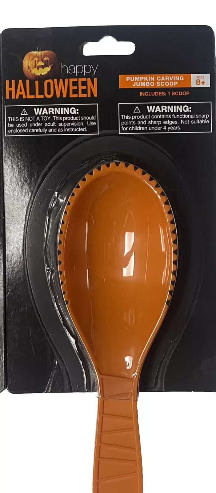 Happy Halloween Pumpkin Carving Jumbo Scoop