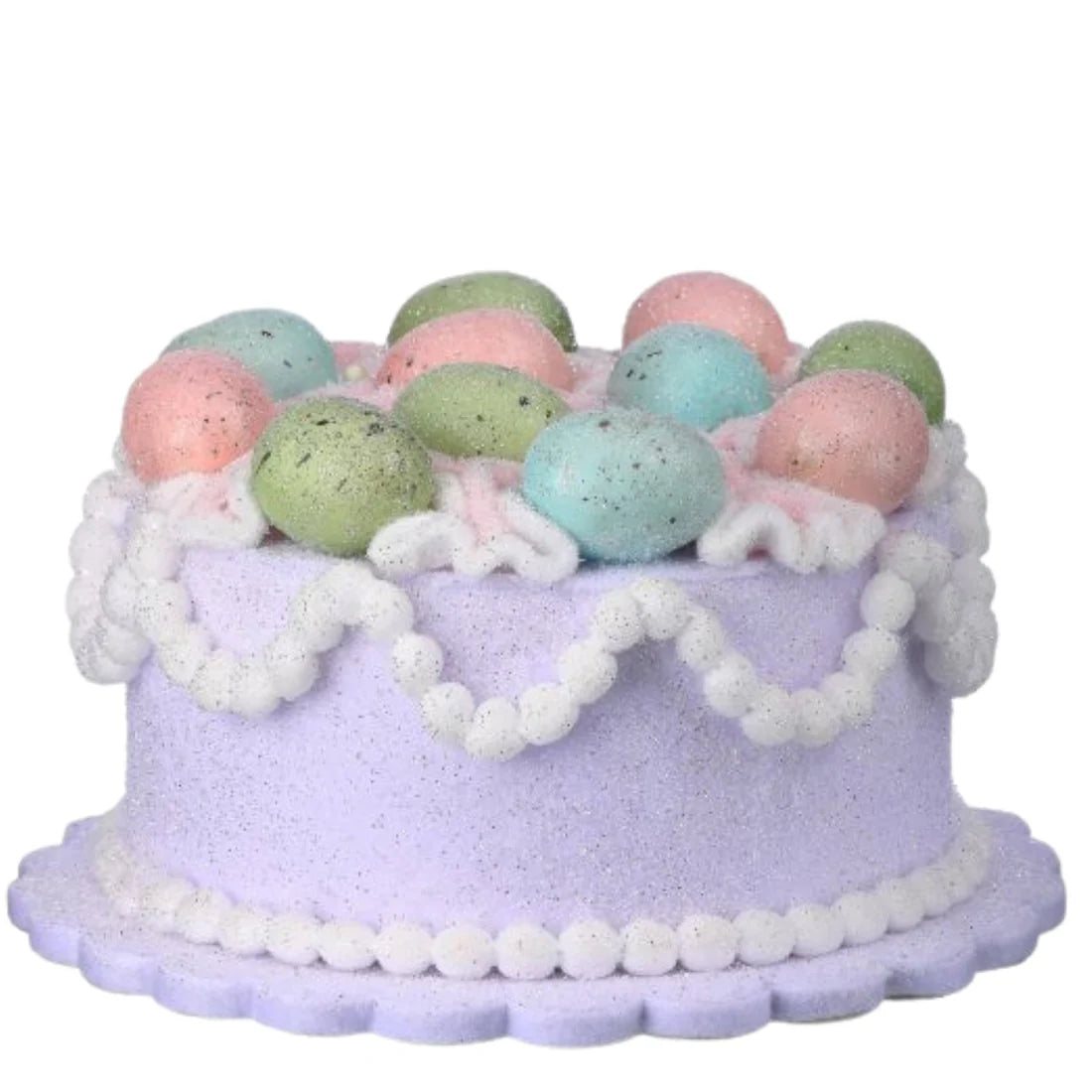 8 Inch Vintage Easter Egg Cake