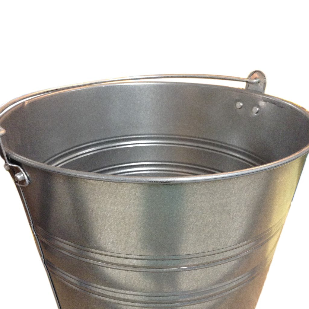 One Gallon Galvanized Bucket