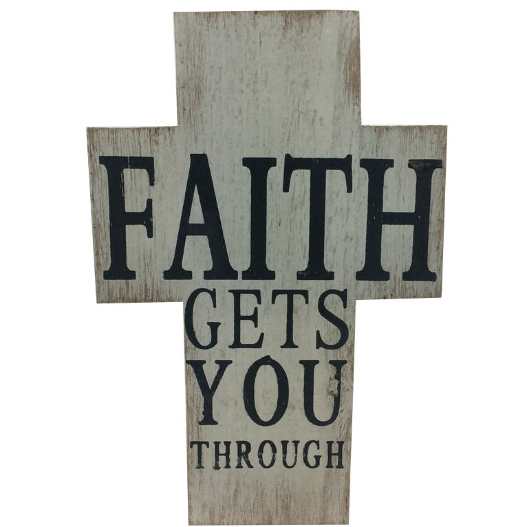 11.75 Inch Wooden Standing Cross 3 Styles