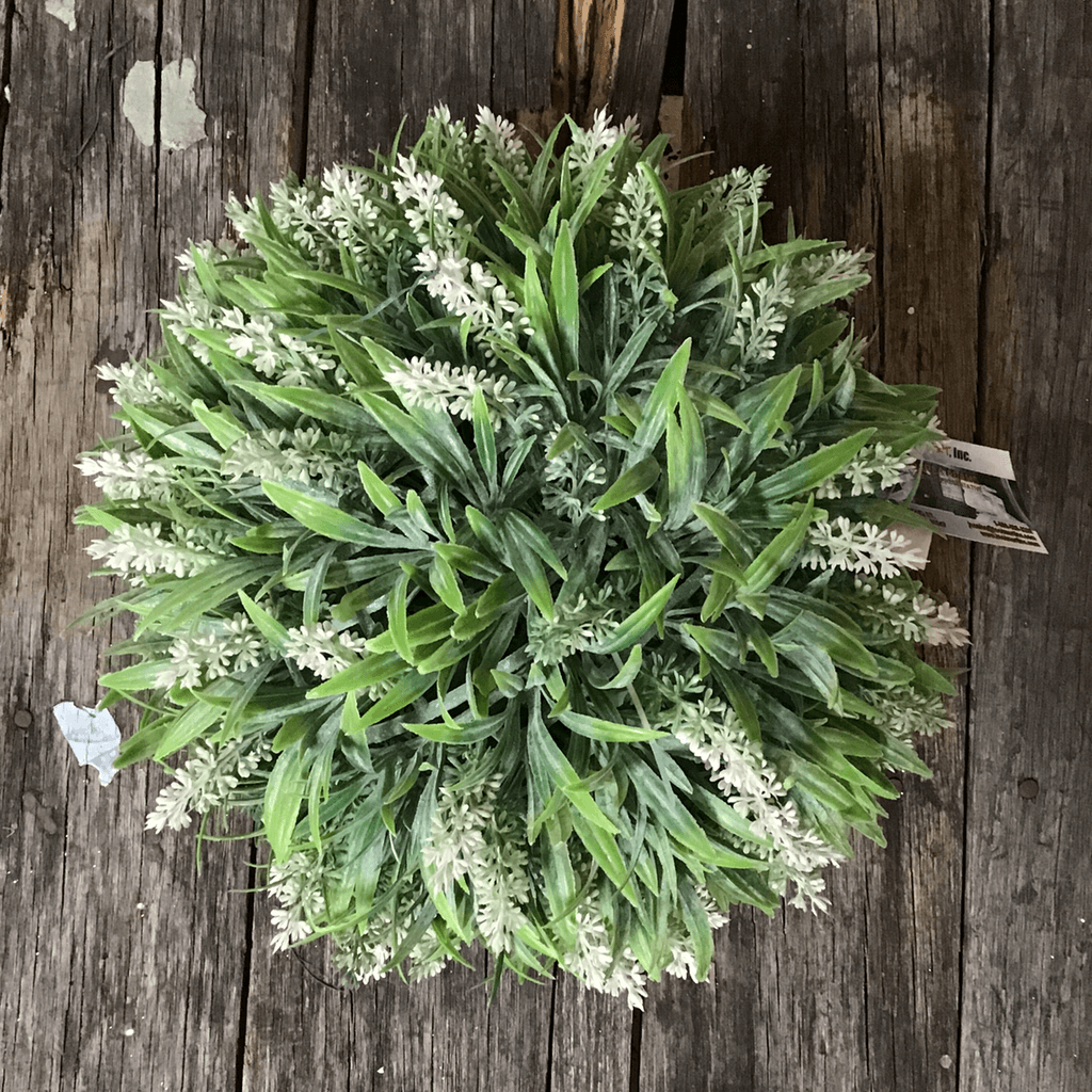 12" Lavender Ball Cream or Lavender