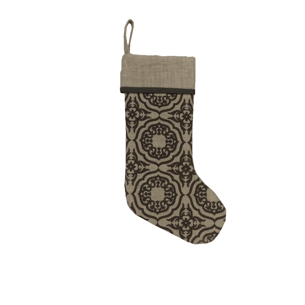 Burlap Stocking 2 Styles