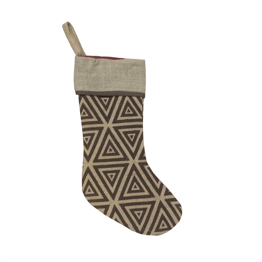 Burlap Stocking 2 Styles