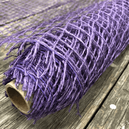 20 Inch x 6 Yards Designer Netting Botanical Purple