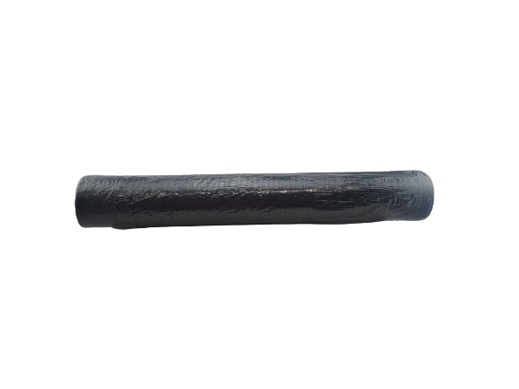 21 Inch By 10 Yard Metallic Black Mesh