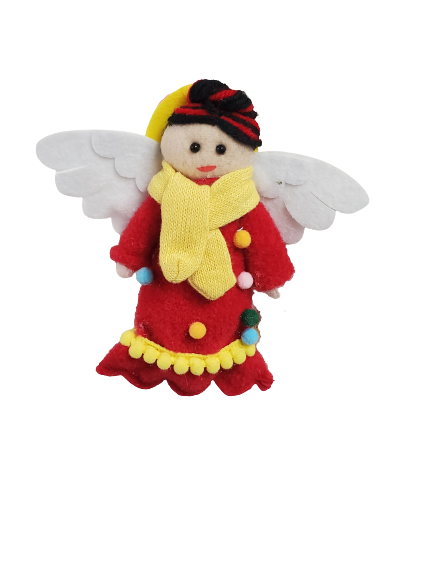 Wondershop Plush Angel Christmas Ornament