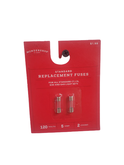 Standard Replacement Fuses 2 Count-Wondershop
