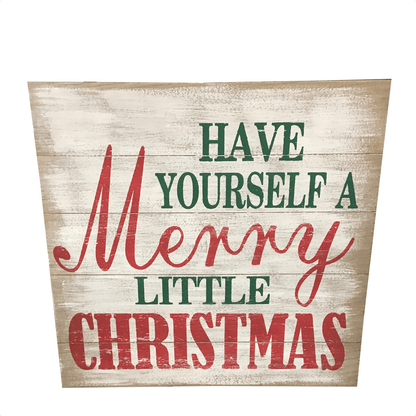 24 Inch Merry Christmas Plaque