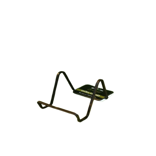 3 Inch Metal Easel Matte Brown