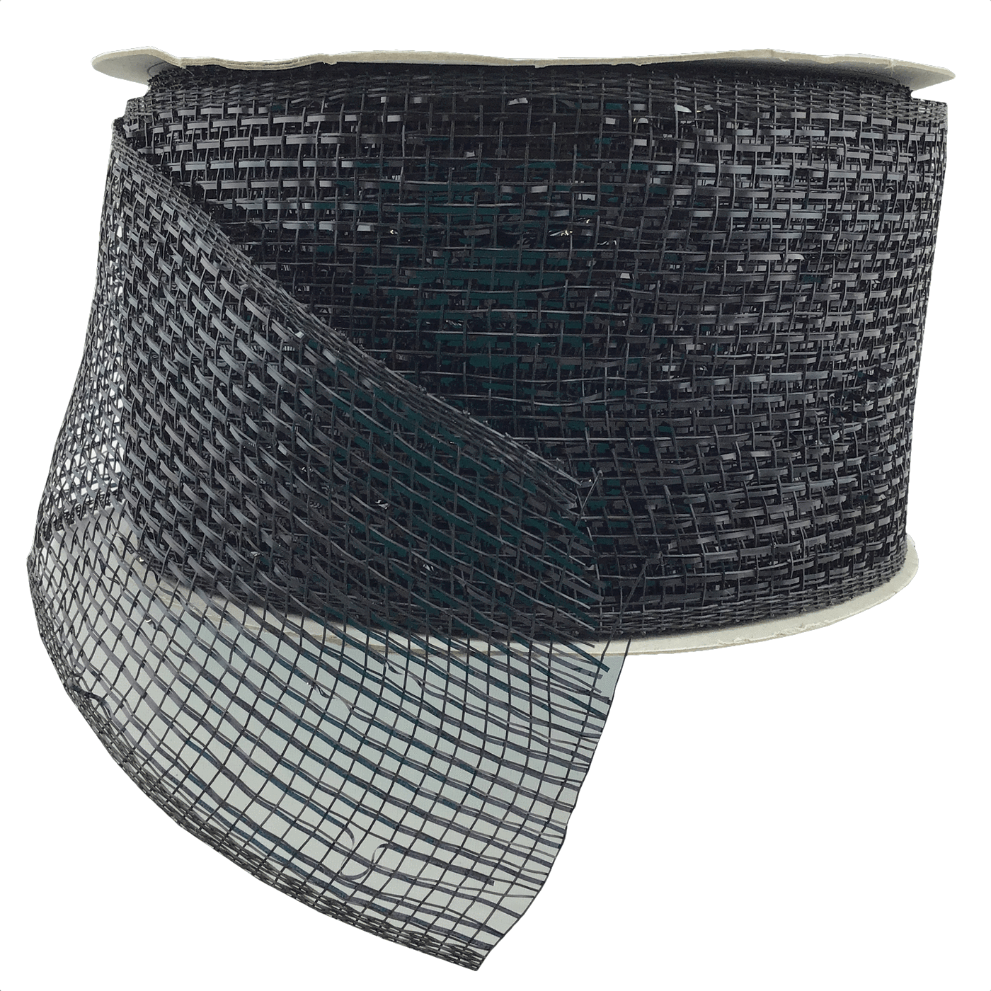 3 Inch by 20 Yards Designer Netting Black Glamour