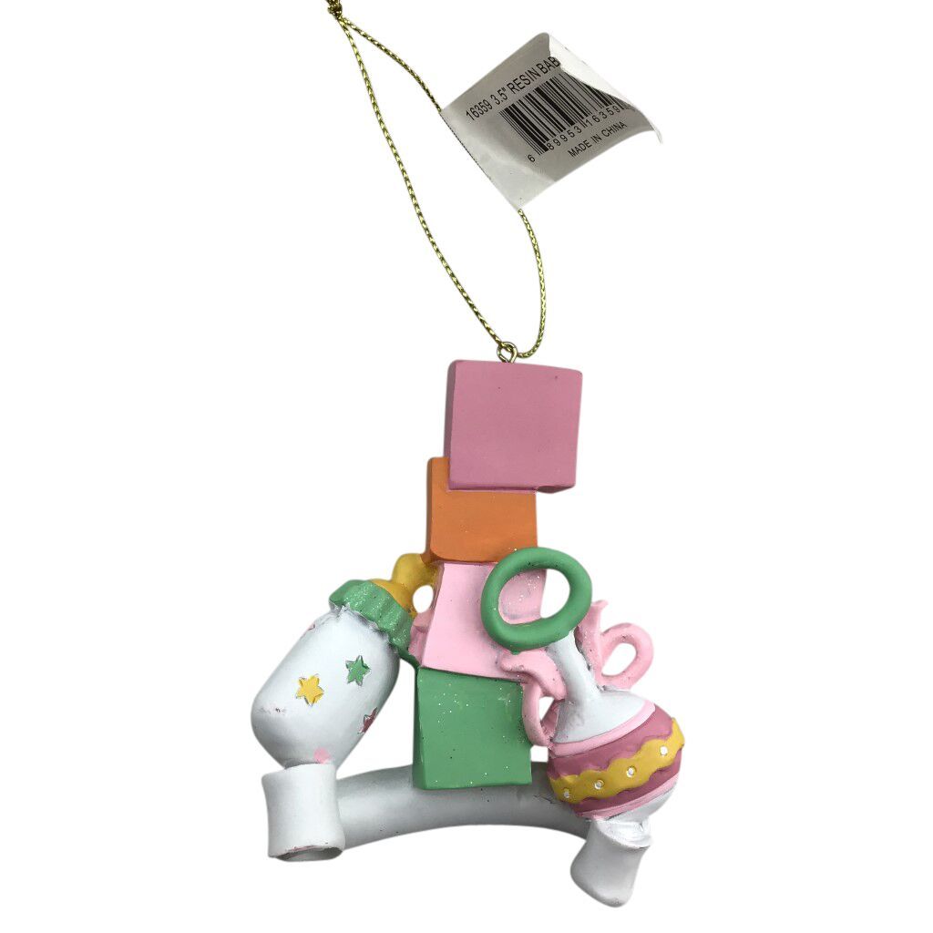 3.5 Inch Resin Baby Toys Ornament