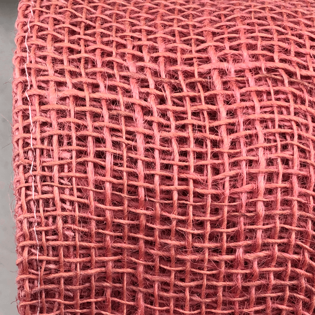 4 Inch by 10 Yards Designer Jute Pink Netting