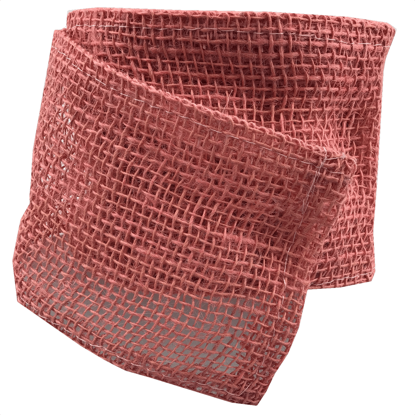 4 Inch by 10 Yards Designer Jute Pink Netting