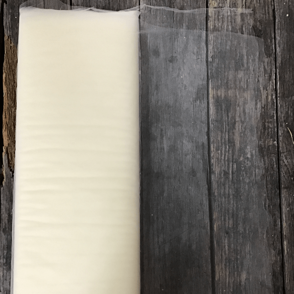 54" x 40 Yards Tulle White Or Ivory