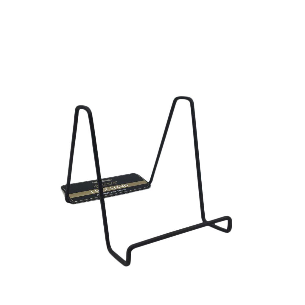 6 Inch Metal Easel Matte Brown