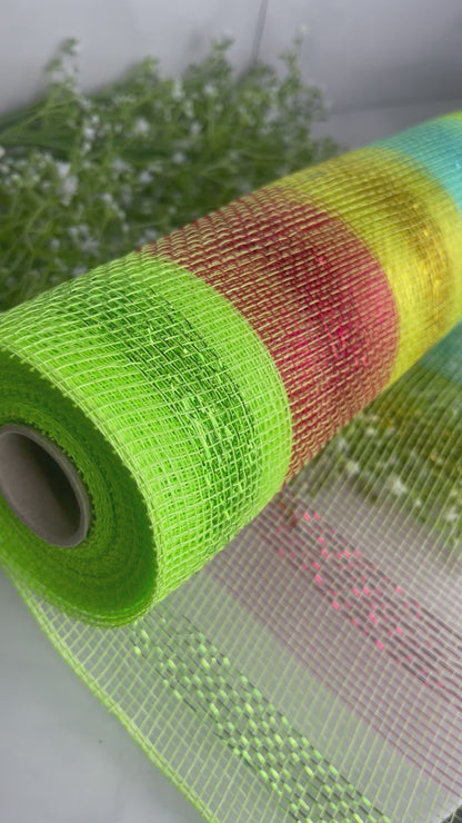 20 Inch by 10 Yards Designer Netting Kaleidoscope