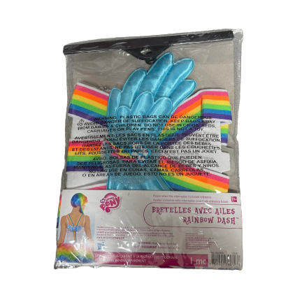 Rainbow Dash Suspenders With Wings