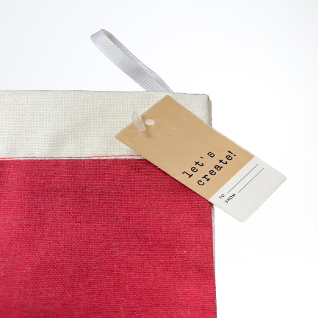 Mini Red And White Stocking