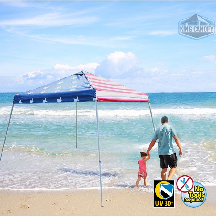 8' By 8' Stars N Stripes Tent