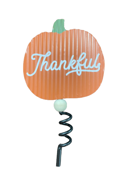 Metal Word Leaf Pick Six Styles