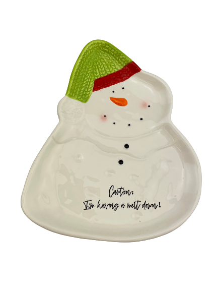 Snowman Metal Plate 4 Styles