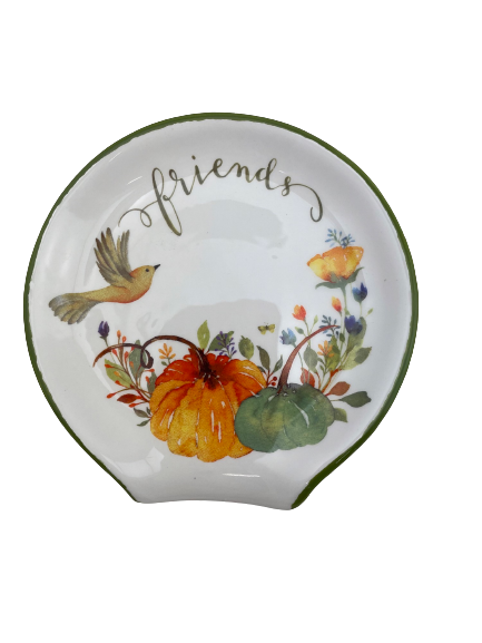 Harvest Bird Spoon Rest Assorted Styles