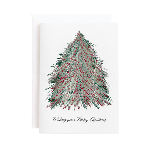 Minted Enchanted Christmas Card