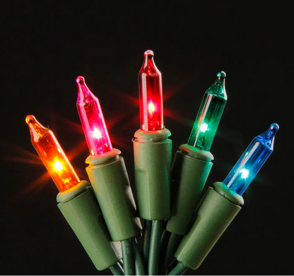 Home Accents Holiday 100 Multi-Colored Incandescent Mini Lights