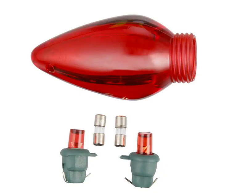 Home Accents Holiday 25 Red Super-Bright Steady Lit C9 LED Lights