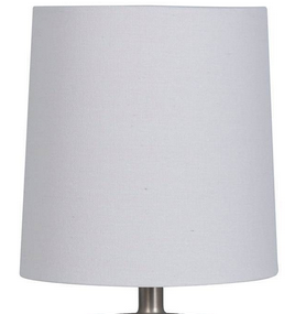 Threshold Table Lamp Walnut Finish