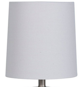 Threshold Table Lamp  Walnut Finish